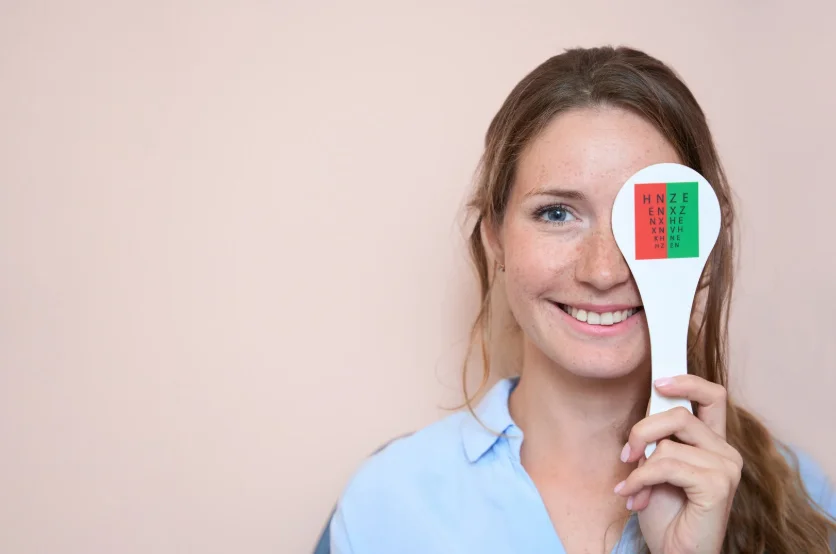 Examen de percepción en optometría